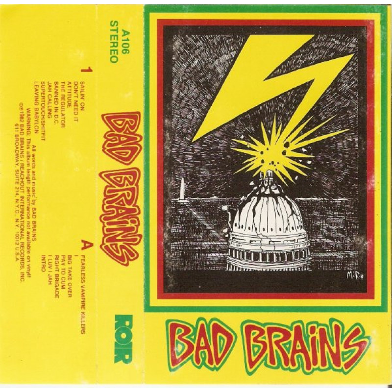 Bad Brains Cassette